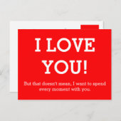 Pas je grappige gezegde of wijsheid aan briefkaart (Voorkant / Achterkant)