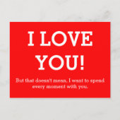 Pas je grappige gezegde of wijsheid aan briefkaart (Voorkant)