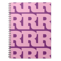 Pas je letter aan, vet monogrampatroon 