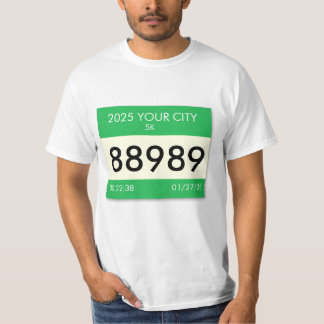 Pas je racebib aan op een shirt! t-shirt