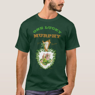 Pas Jouw naam St Patricks Day Blarney Castle aan T-shirt