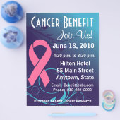 Pas Kankeruitkering aan - Folder over Borstkanker Flyer (Enkel)