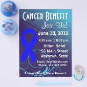 Pas Kankeruitkering aan - Folder over darmkanker Flyer (Enkel)