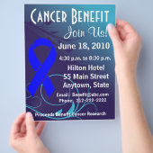 Pas Kankerversorging aan - Folder over darmkanker Flyer (Hand)