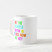 Pas le Crayon le Plus Lumineux Mug Drôle (Devant gauche)