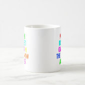 Pas le Crayon le Plus Lumineux Mug Drôle (Centre)