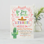 Pas le temps de la Siesta, Fiesta Invitation (Debout devant)