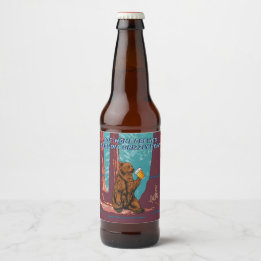 Pas Leuk Uw Tekst Aan Thuis Gebrouwen Grizzly  Bier Etiket