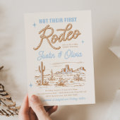 Pas leur première invitation de Baby shower de Rod