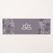 Pas Logo Moderne Lotus aan Yogamat (Voorkant (horizontaal))