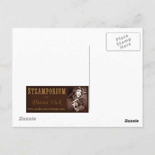 Pas ma carte postale Circus (Dos)