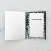 Pas Mazal Tov en de Gelukwensen van Siman aan Tov Kaart (Binnen)