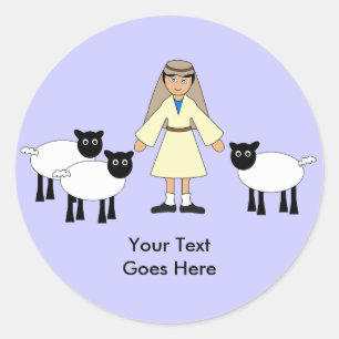 Pas me aan — Kinderbroekjongen Ronde Sticker