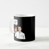 Pas Merci J'Utilise AI Drôle Tasse Café Mème Tech (Devant gauche)