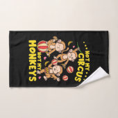 Pas mes singes (Serviette à main)