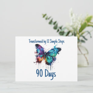 Pas Mijlpaal Aangepast door 12 Eenvoudige Stappen  Bedankkaart