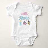 Pas Milk Aholic Grappig Schattige aan Romper (Voorkant)
