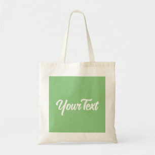 Pas Moderne Groene Getypte Tekst met elegante pagi Tote Bag