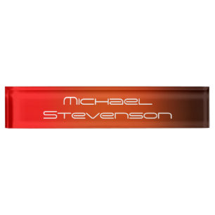 Pas Moderne Stijlvolle Zakelijke Desk-naamplaat aa Naambordje