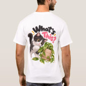 Pas moi ! T-shirt drôle de chat smoking (Dos)