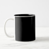 Pas mon cirque Black 11 oz Mug à deux tons (Gauche)