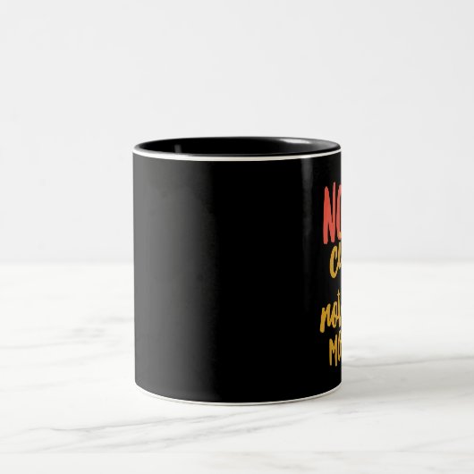 Pas mon cirque Black 11 oz Mug à deux tons (Centre)