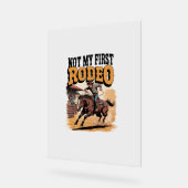 Pas mon premier Rodeo Horse pays Western (Angle)