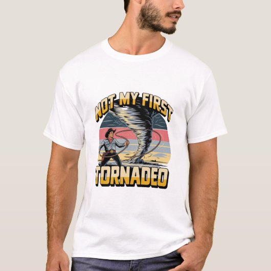 pas mon premier t-shirt tornade (Devant)