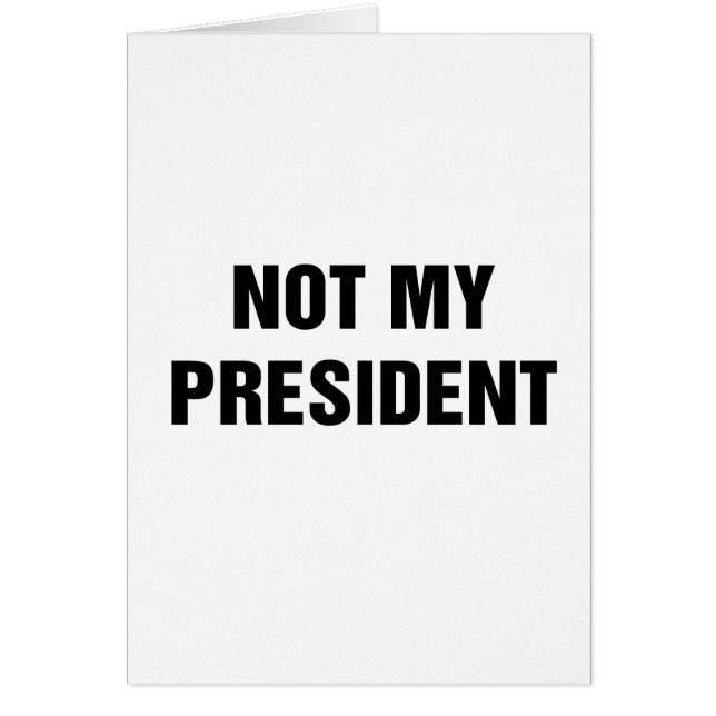 Pas mon président (Devant)