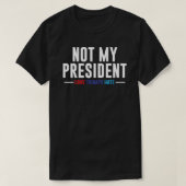 Pas mon président classique T-shirt (Design devant)