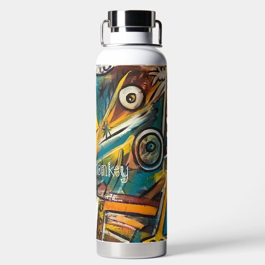Pas mon singe" Bouteille d'eau (Plage)