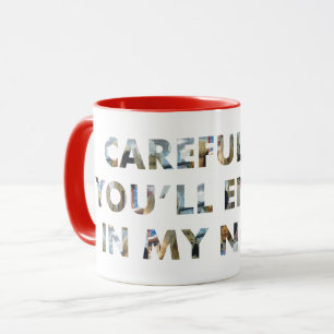 Pas op, anders kom je in mijn roman terecht (met g mok
