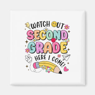 Pas op, groep 4, ik kom eraan Terug naar school  Magneet
