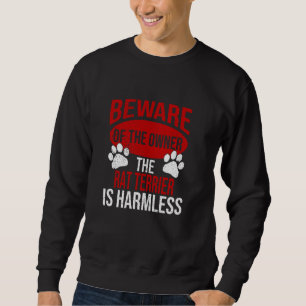 Pas op - Hond Papa Hond Mama Rat Terrier Hond Eige Trui