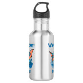 Pas op! Ik ben snel! Waterfles (Voorkant)