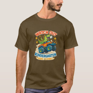 Pas op kleuterschool Dino Truck T-shirt