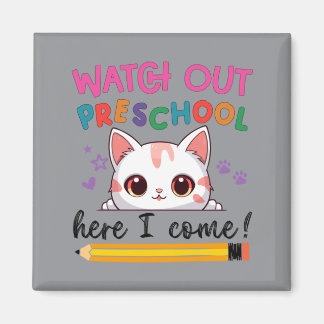 Pas op kleuterschool hier komen meisjes terug naar magneet