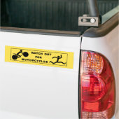 Pas op, Man! Bumpersticker (Op Truck)