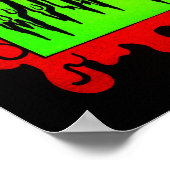 Pas op! poster (Hoek)