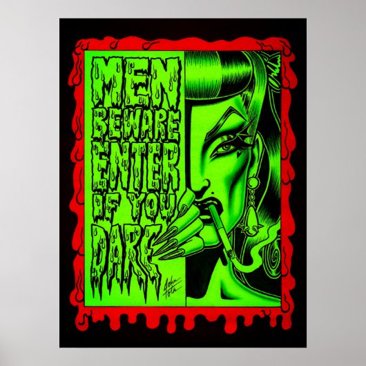 Pas op! poster (Voorkant)