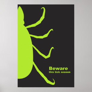Pas op poster