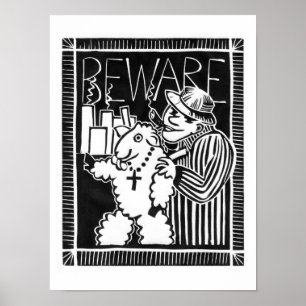 Pas op voor bedrijven in Sheep's Clothing Poster
