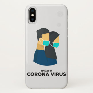 Pas op voor coronavirus iphone hoesje