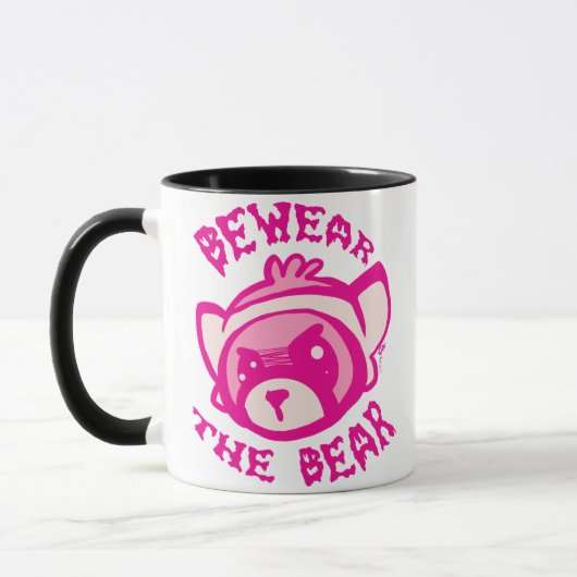 PAS OP VOOR DE BEER Pullover Mok (Links)