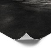 Pas op voor de hond, aangepaste petfoto poster (Hoek)