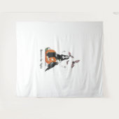 Pas op voor de Night Spooky Nun Wandkleed (Voorkant (horizontaal))