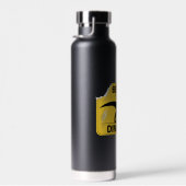 Pas op voor Dinosaur (Dino-beschadigd) Waterfles (Rechts)