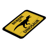 Pas op voor Dinosaur Magneet (Linkerzijde)
