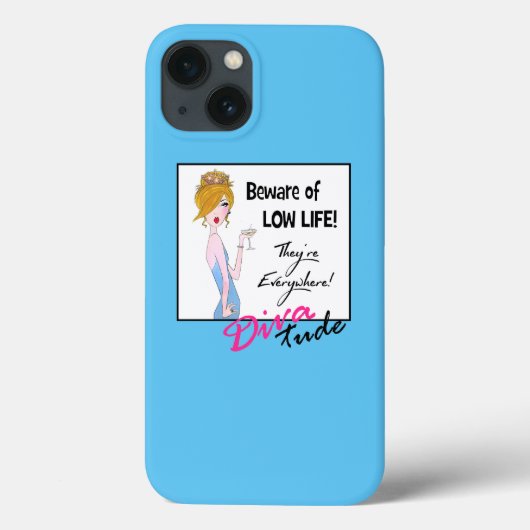 "Pas op voor een laag leven, ze zijn overal!" Case-Mate iPhone Case (Achterkant)