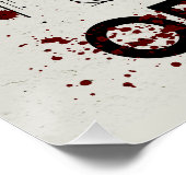 Pas op voor heksenbord perfect poster (Hoek)